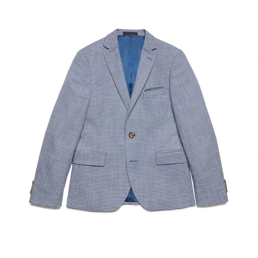 Lauren Ralph Lauren Big Boys Mini Check‎ Classic Sport Suit Jacket Size 8R